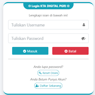 Register PGRI Kota Baubau - Persatuan Guru Republik Indonesia Cabang Kota Baubau